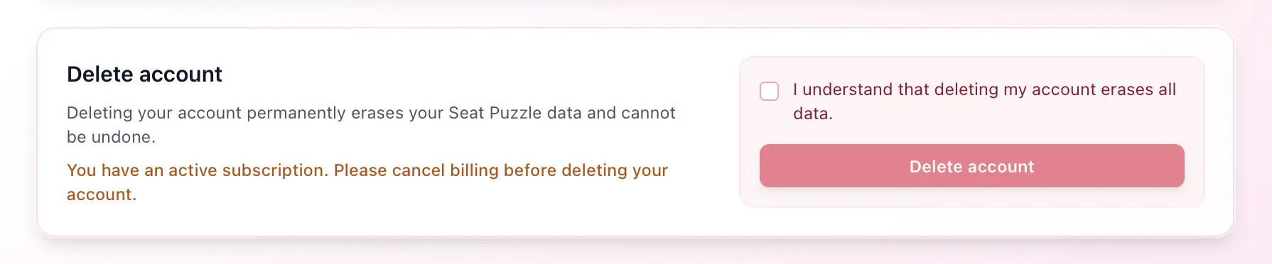 Delete your account from the bottom of the account page.