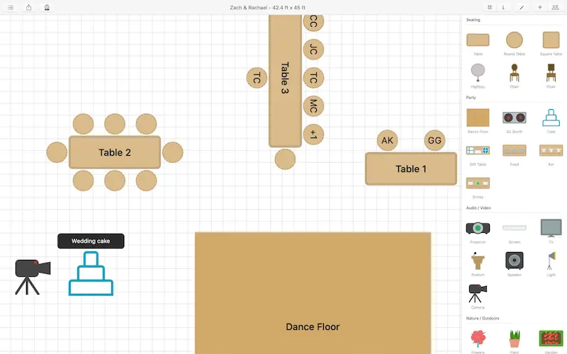 Seat Puzzle for Mac Library