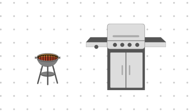 Demo of new grill item designs